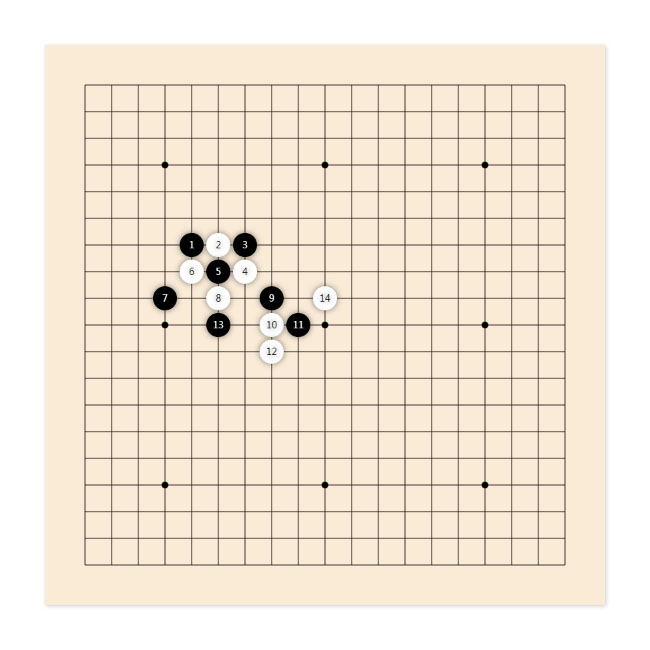 HTML5網頁版五子棋小游戲