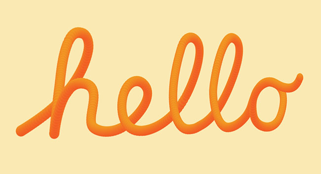 JS個性Hello文字動畫特效