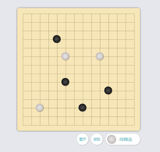 jQuery點(diǎn)擊五子棋小游戲