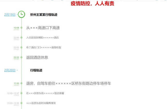jQuery疫情防控時(shí)間軸人員行程效果